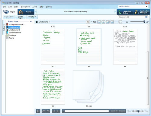 It's easier to organize and search your notes and audio with the new version of Livescribe Desktop for Windows