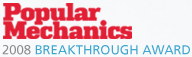 Popular Mechanics 2008 Breakthrough Award