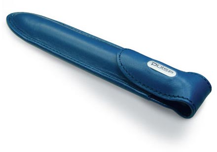 Pulse™ Blue Leather Case