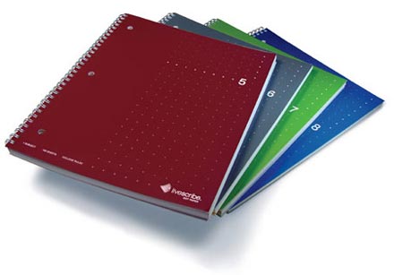 Single Subject Notebook, 4-Pack, Numbers 5 through 8