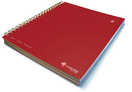 Three Subject Notebook, Number 2, Red
