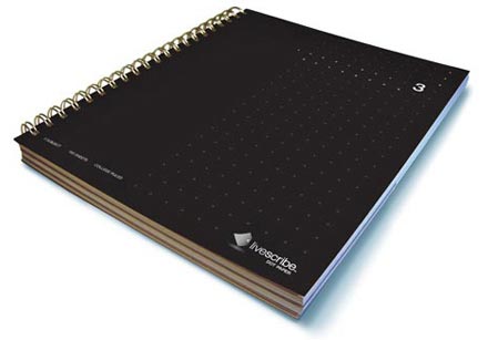Three Subject Notebook, Number 3, Black