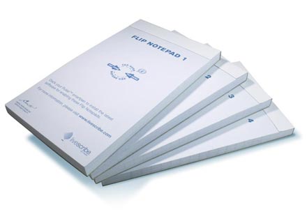 Flip Notepad #1-4 Refill Pads