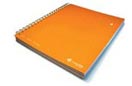 Three Subject Notebook, Number 4, Orange