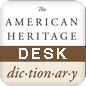 The American Heritage(R) English Dictionary